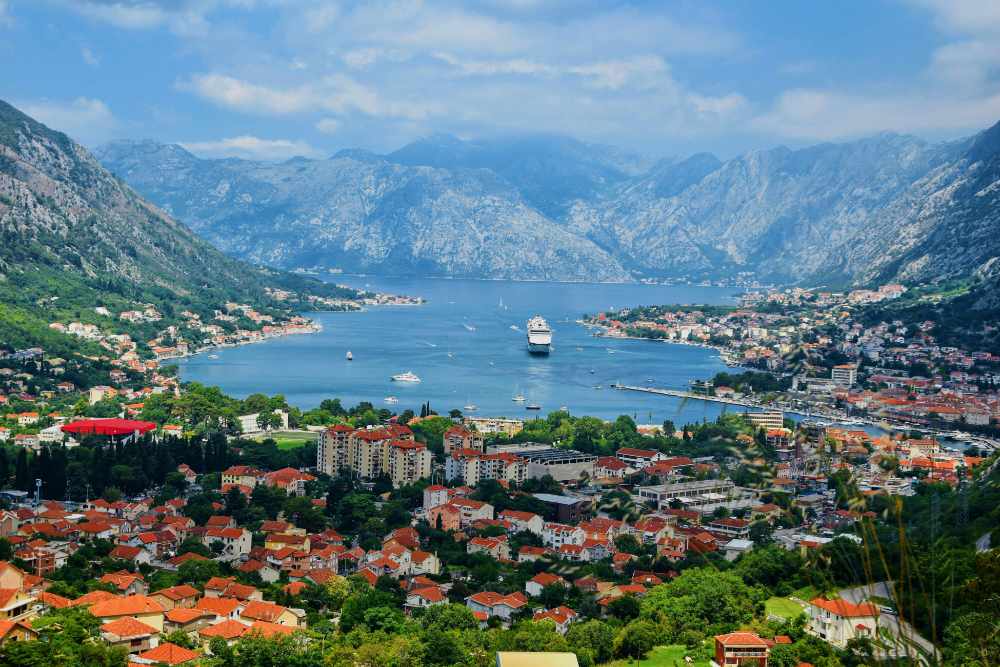 Kotor et les bouches de Kotor au Monténégro