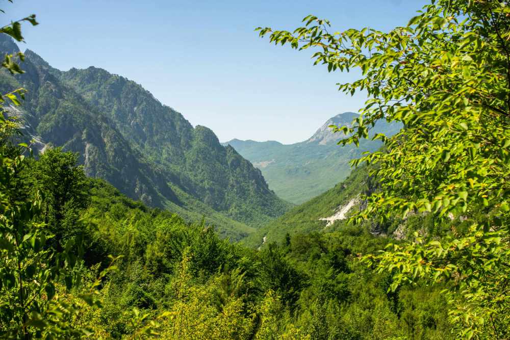 Theth dans les Alpes albanaises